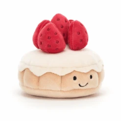 JELLYCAT PRETTY PATISSERIE TARTE AUX FRAISES
