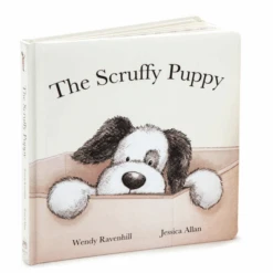 JELLYCAT THE SCRUFFY PUPPY BOOK